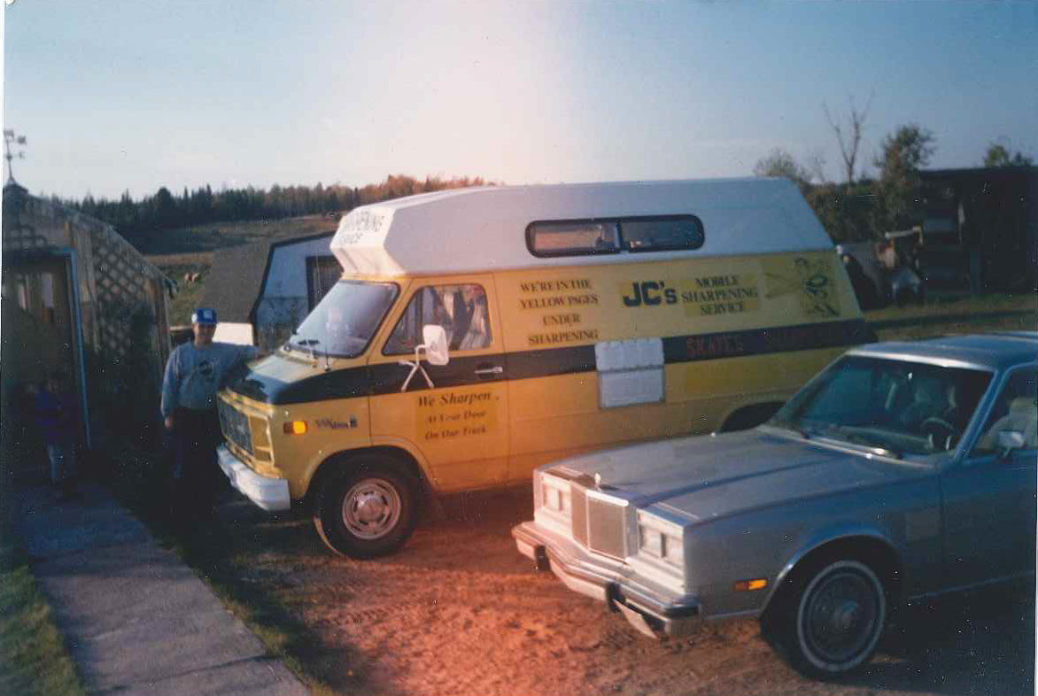 yellow service van that was purchased