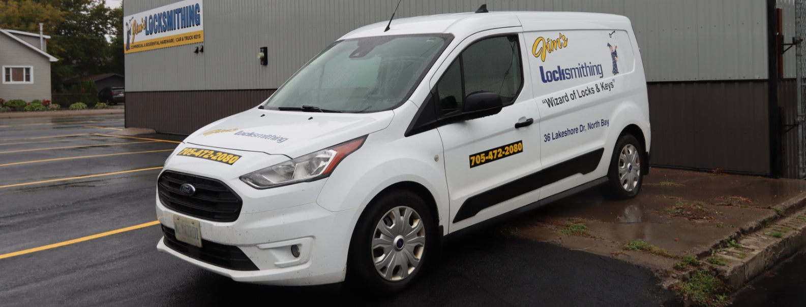 emergency locksmith service van